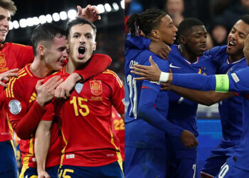 موعد مباراة إسبانيا وفرنسا الليلة فى قمة نارية بنصف نهائى دوري الأمم الأوروبية