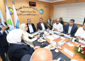 وزير الإسكان ومحافظ الإسكندرية يتابعان سير العمل بمنظومتي مياه الشرب والصرف الصحي