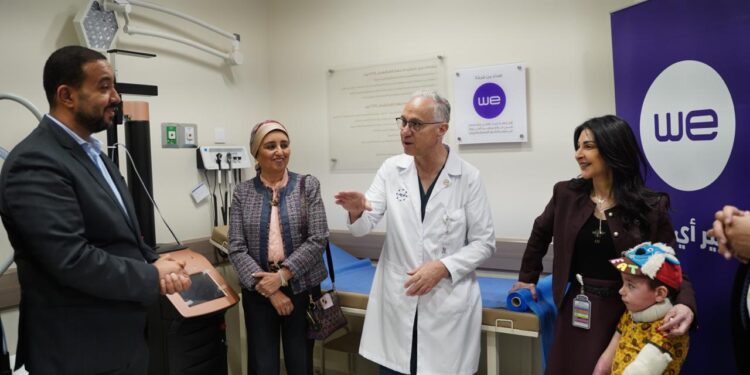 المصرية للاتصالات WE تهدي الأمل لمرضى الحروق بأحدث جهاز ليزر في مستشفى أهل مصر