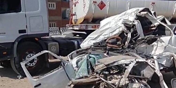 تجديد حبس مالك السيارة النقل المتسبب فى حادث الطريق الإقليمى بالمنوفية