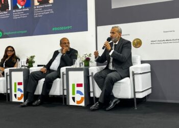وليد سويده خلال مؤتمرBig5: مصر سوق واعد للاستثمار العقاري والصناعي والفندقي