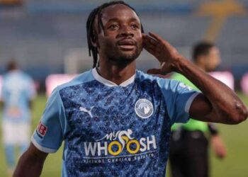 بيراميدز يحرز الهدف الأول في صن داونز بنهائي دوري أبطال أفريقيا