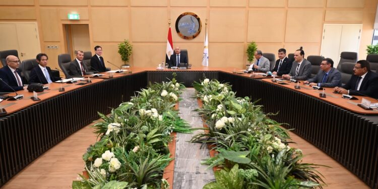 وزير الصناعة والنقل يلتقي الرئيس التنفيذى والعضو المنتدب لشركة ميتسوبيشى