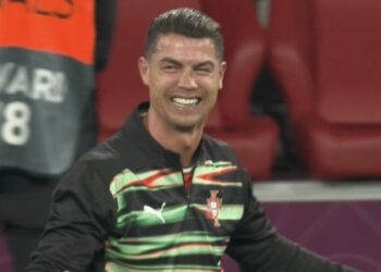 بكاء رونالدو بعد تتويج البرتغال بلقب دوري الأمم الأوروبية