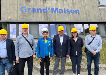 وزير الكهرباء يتفقد محطة “Grand Maison” كأكبر محطات الطاقة الكهرومائية فى أوروبا تعمل بنظام الضخ والتخزين