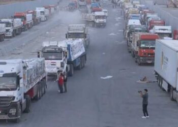 تواصل تدفق المساعدات المصرية إلى غزة في اليوم الثالث من مبادرة “زاد عزّة”