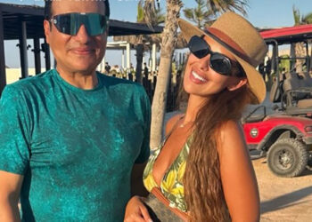 مي سليم تخطف الأنظار برفقة إيهاب توفيق