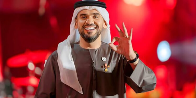 حسين الجسمى يطرح ألبومه على مراحل