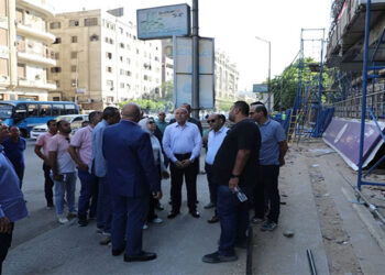 محافظ القاهرة يتفقد سنترال رمسيس لمتابعة أعمال الترميم