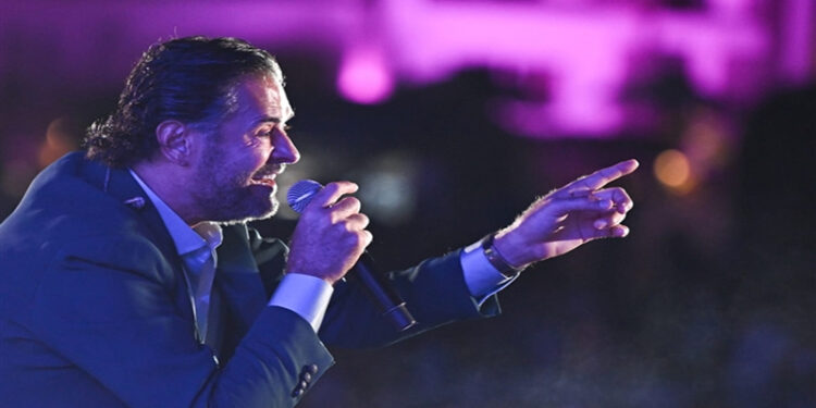 راغب علامة يُحيى حفل غنائي فى الساحل الشمالى