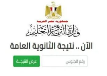 نتيجة الثانوية العامة