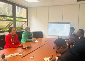 وزيرة البيئة تلتقي بنظيرها الصومالي لبحث تعزيز سبل التعاون البيئي بين البلدين