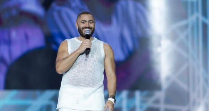 تامر حسنى يعلن مشاركة كريم أسامة فى حفل مهرجان العلمين