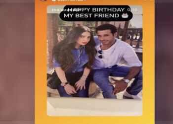 مي عز الدين تحتفل بعيد ميلاد أحمد السعدني