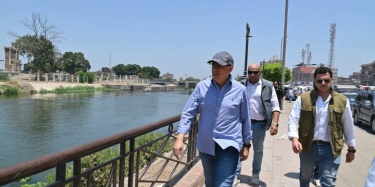 وزير الري يتفقد حالة المنظومة المائية بمحافظتي الشرقية والقليوبية