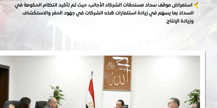 تعرف على نشاط رئيس الوزراء فى أسبوع