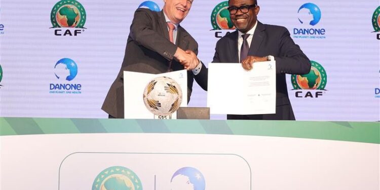 دانون تصبح شريكًا رسميًا للاتحاد الإفريقي لكرة القدم CAF تأكيدًا لالتزامها بتوفير الصحة من خلال الغذاء والرياضة