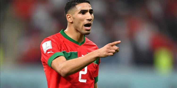 أشرف حكيمى يقترب من إنجاز تاريخى فى كأس العالم للأندية