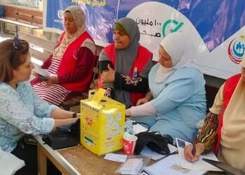 الصحة: حملة «100 يوم صحة» قدمت 5.47 مليون خدمة طبية مجانية خلال أربعة أيام