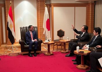 وزير الاستثمار والتجارة الخارجية يلتقى عدد من كبرى الشركات اليابانية