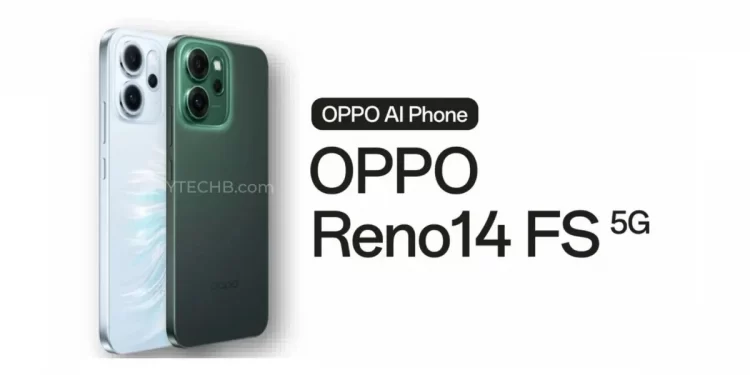 هاتف Oppo Reno14 FS 5G مواصفات هاتف رينو 14 FS من “أوبو”