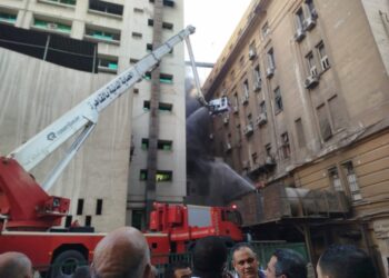 قطع خدمات الانترنت بمناطق رمسيس والتحرير والدقي بسبب حريق سنترال رمسيس