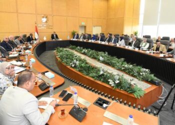 وزير الإسكان يعقد اجتماعاً موسعاً لمتابعة موقف مشروعات “حياة كريمة” بمحافظة أسوان