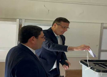 وزير الزراعة يُدلي بصوته في انتخابات مجلس الشيوخ