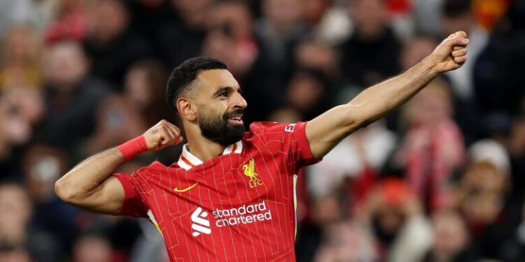 محمد صلاح ينافس على عرش ملوك المساهمات التهديفية فى دوريات أوروبا 2025