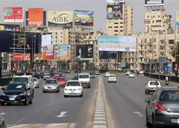 الحالة المرورية بشوارع وميادين القاهرة والجيزة اليوم