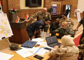 القوات المسلحة تختتم فعاليات الدورة التدريبية الدولية لحماية المدنيين بمهام الأمم المتحدة والقانون الدولى للهجرة