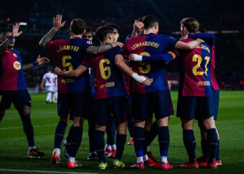 برشلونة يواجه كومو الإيطالي فى كأس خوان جامبر 2025