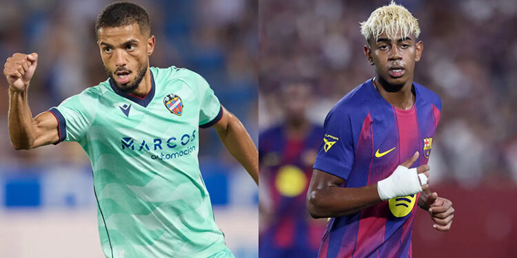 برشلونة يواجه ليفانتي الليلة في الدوري الإسباني