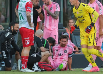 تفاصيل إصابة ميسي في مباراة إنتر ميامي ضد نيكاكسا ومدة غيابه