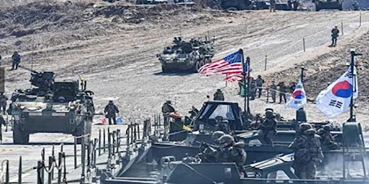 كوريا الشمالية: مناورات أمريكا وكوريا الجنوبية استفزاز خطير