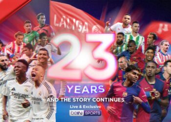 beIN SPORTS تبثّ جميع مباريات الدوري الإسباني لكرة القدم مباشرةً وحصرياً في منطقة الشرق الأوسط وشمال أفريقيا