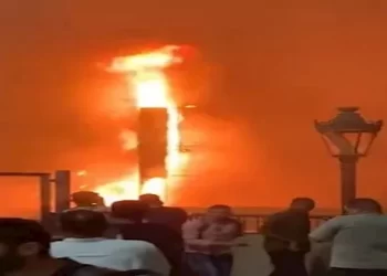 حريق شبرا الخيمة