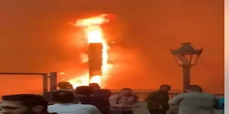 حريق شبرا الخيمة حريق شبرا الخيمة