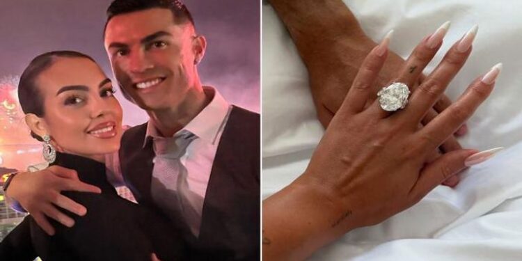 كريستيانو رونالدو يهدي جورجينا خاتم خطوبة بعد علاقة استمرت عقد من الزمن