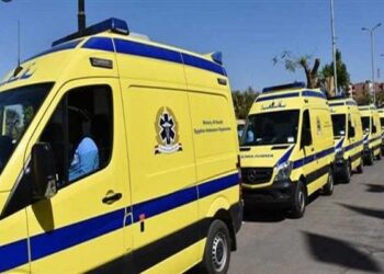 الصحة: الدفع ب10 سيارات إسعاف مجهزة إلى موقع حادث تصادم طريق «الإسكندرية – مطروح»