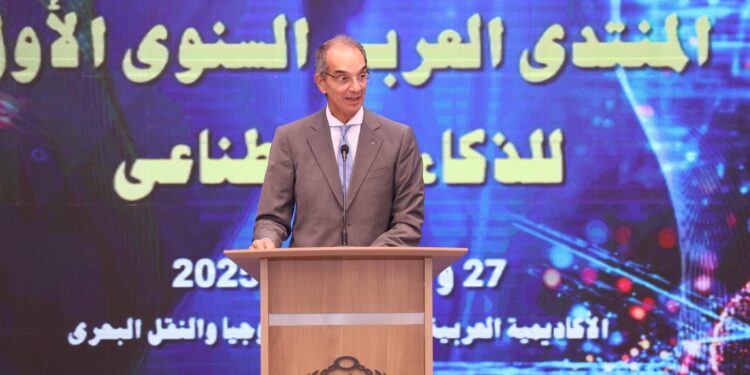وزير الاتصالات: مقترح مصري بإنشاء مجلس وزراء عرب للذكاء الاصطناعي تحت مظلة الجامعة العربية