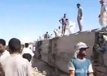 انقلاب قطار بالقرب من مدينة الضبعة بمحافظة مطروح وأنباء عن وجود حالات وفاة ومصابين