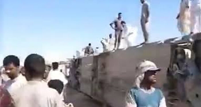 انقلاب قطار بالقرب من مدينة الضبعة بمحافظة مطروح وأنباء عن وجود حالات وفاة ومصابين