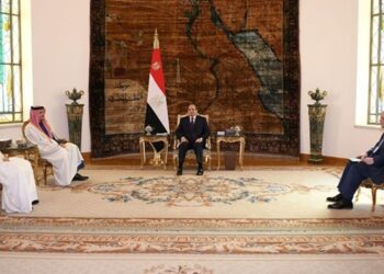 الرئيس السيسي يستقبل رئيس مجلس الوزراء وزير الخارجية بدولة قطر