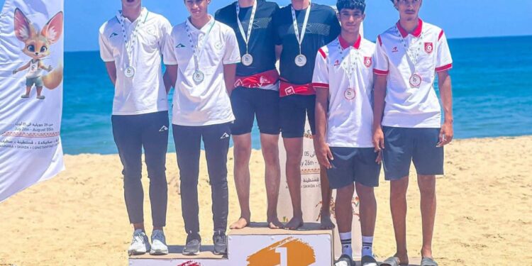 أبطال النادي المصري للتجديف يتألقون ويحصدون الذهب في البطولة الأفريقية للتجديف الشاطئي بالجزائر