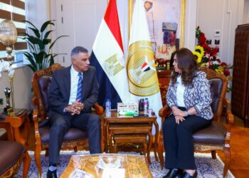 وزيرة التنمية تتابع مع محافظ أسوان الموقف التنفيذي لمشروعات الخطة الاستثمارية و” حياة كريمة”