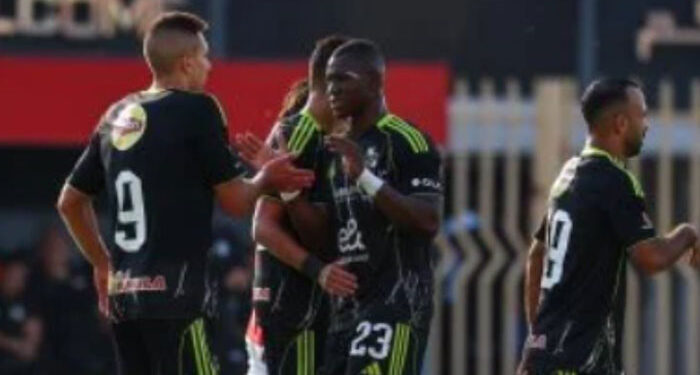 الأهلي يتقدم على منتخب الشباب بهدف نظيف في الشوط الأول