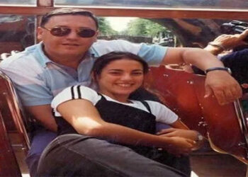 درة تحيي الذكرى العاشرة لوفاة والدها