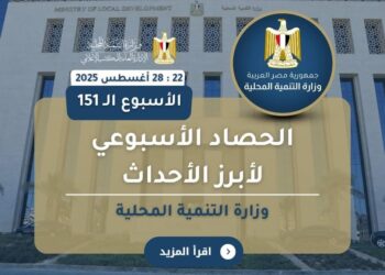 أبرز أنشطة وزارة التنمية المحلية خلال أسبوع