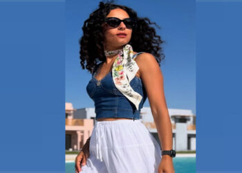 ريهام أيمن تخطف الأنظار على البحر